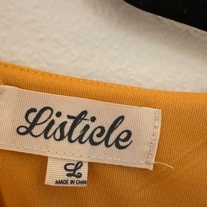 Mustard Yellow Maxi Dress